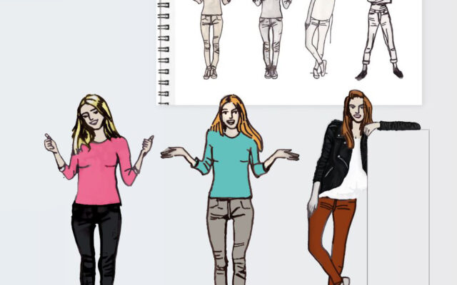 Création de personnages femmes