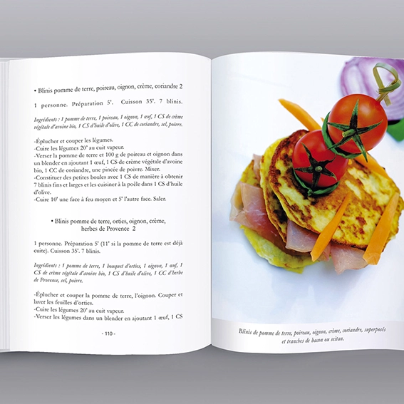 Livre La Méthode M, mise en page et retouches photos.