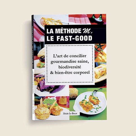 La Méthode M, mise en page du livre et couvertures.