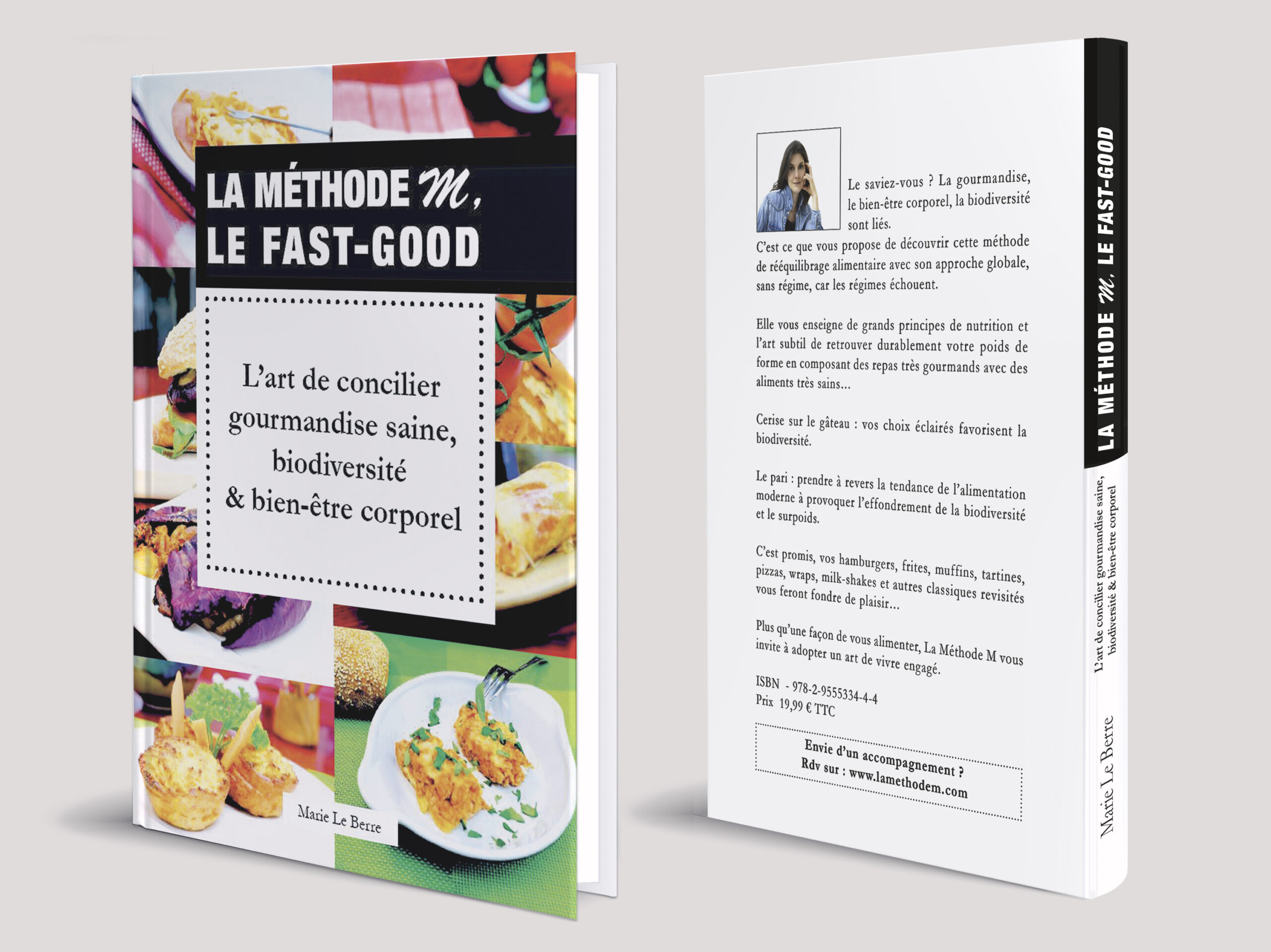 Couvertures du livre culinaire La Méthode M