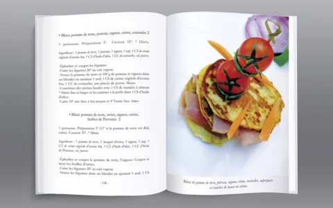 Livre La Méthode M, mise en page et retouches photos.